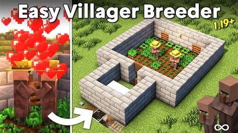 how to make an automatic villager breeder.